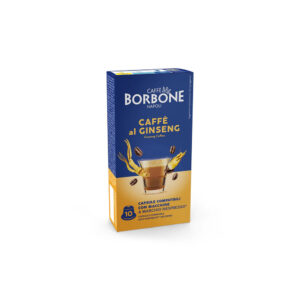10 Capsule Borbone Compatibili Nespresso Caffè al GINSENG