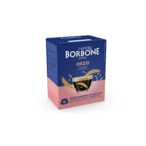 16 Capsule Borbone compatibili macchine a marchio Lavazza®* A Modo Mio®* - Bevanda solubile ORZO